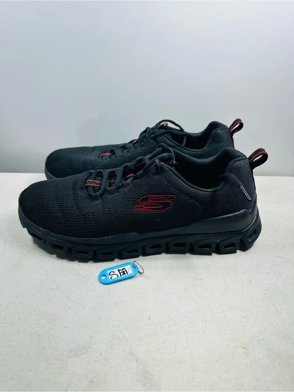 Skechers Men's Black Slip-On Athletic Sneakers size 12